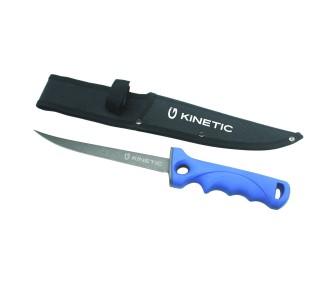 Kinetic Fillet Knife Soft Grip 7" Blue / Black