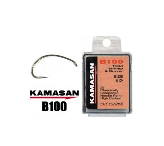 Size: 12 Kamasan B100 Trout Shrimp & Buzzer