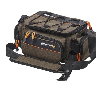 SAVAGE GEAR SYSTEM BOX BAG Size: Small (3 Boxes & PP Bags)