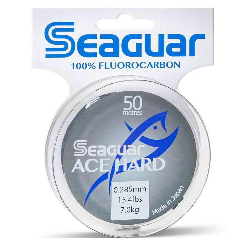 0.185mm/ 6.6lbs/ 3kg / 50m - Seaguar Ace Hard Fluorocarbon Leader