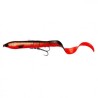 17cm 50g - Slow Sinking - Red N Black - Savage Gear 3D Hard Eel V2 Tail Bait