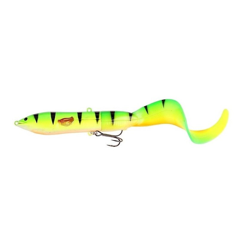 17cm 50g - Slow Sinking - Firetiger - Savage Gear 3D Hard Eel V2 Tail Bait