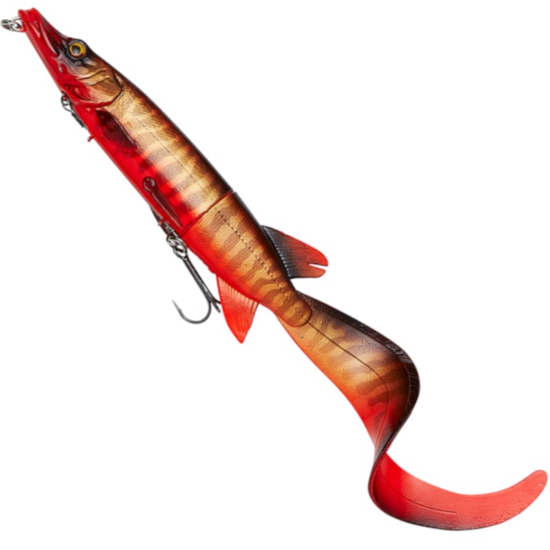 17cm - 47g - Sinking - Red Belly - Savage Gear 3D Hybrid Pike