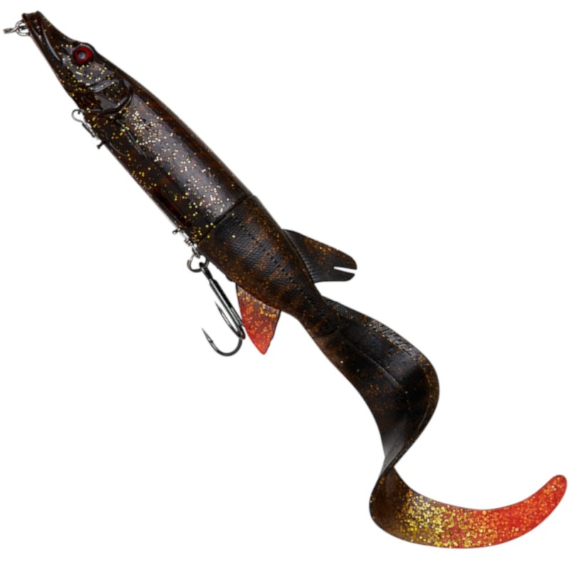 17cm - 47g - Sinking - Motor Oil - Savage Gear 3D Hybrid Pike