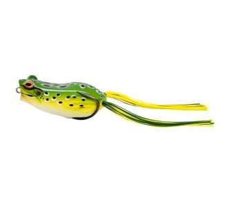 5,5cm -15g - Hop Popper Frog - Floating - Green Leopard - Savage Gear