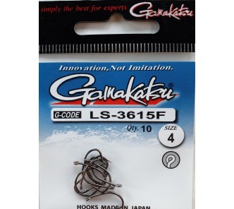 LS-3615F -Size 12/ 10pcs - Gamakatsu Hooks